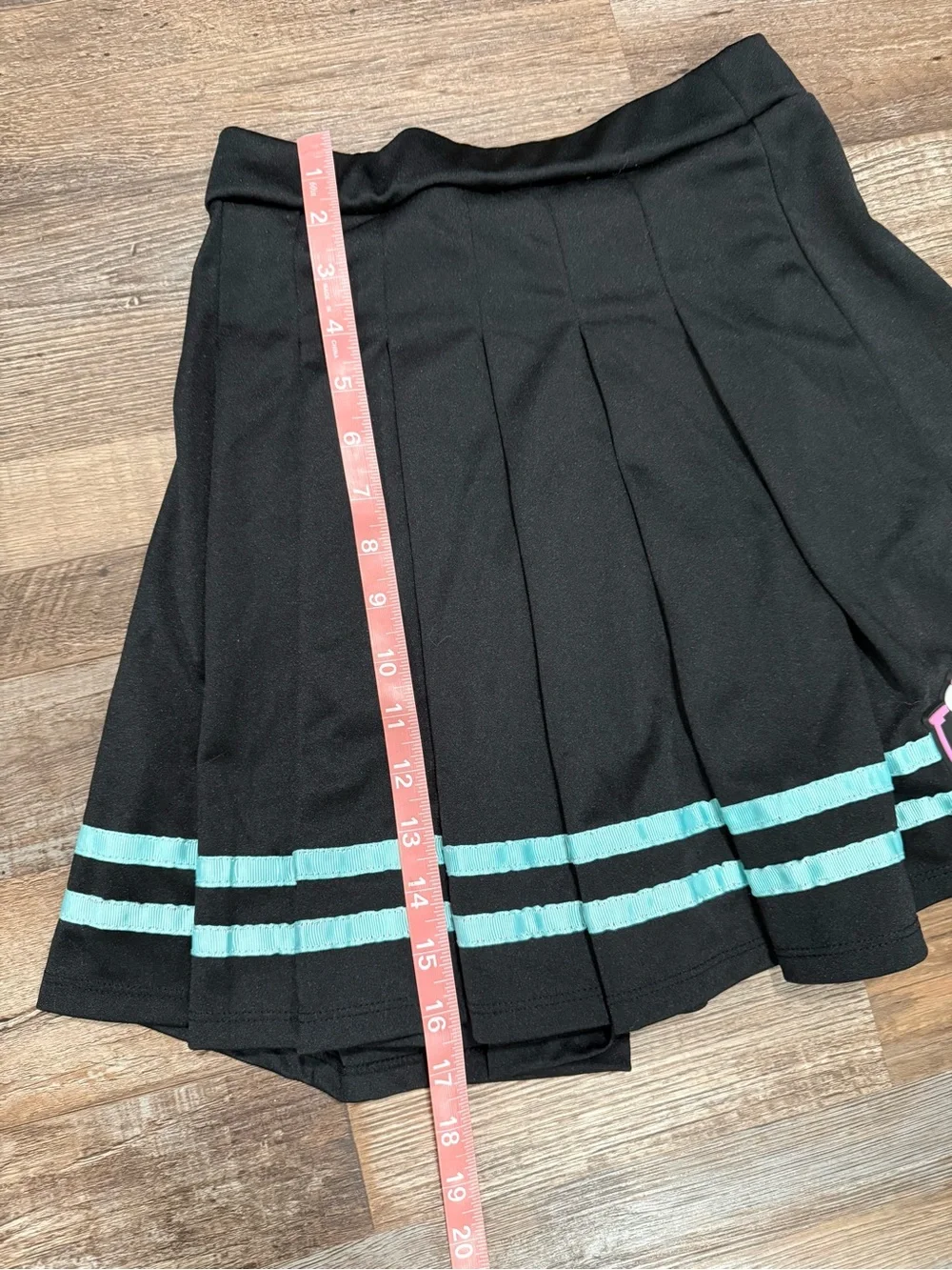 Monster High Fearleading Squad Pleated Mini Skirt Junior Size Large